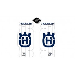 Adhesivos para rejillas de radiador Blackbird réplica Husqvarna Ricci Racing 2015 A601R