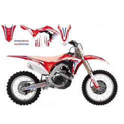 Kit de adhesivos Blackbird Replica team Garibildi 2016 Honda 2146R15