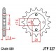Piñón JT 327 de acero con 12 dientes