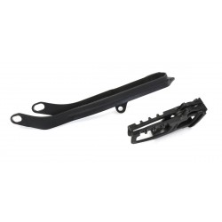 Guiacadenas + patin Polisport negro Honda 90596