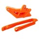 Guiacadenas + patin Polisport naranja Ktm 90609