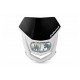 Careta Halo LED homologada Polisport blanco/negro 8667100002