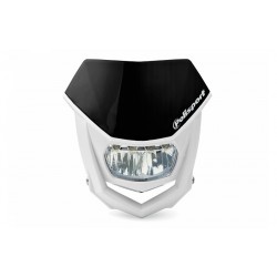 Careta Halo LED homologada Polisport blanco/negro 8667100002