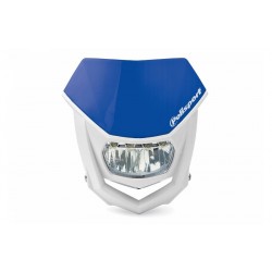 Careta Halo LED homologada Polisport blanco/azul 8667100005