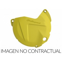Protector tapa de embrague Polisport Husqvarna amarillo 8447700004