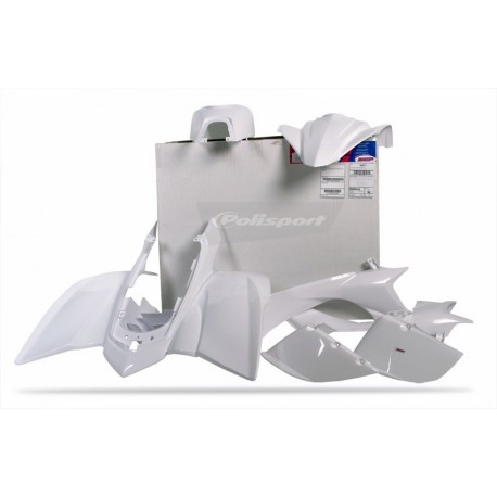 Kit plástica completo Polisport Yamaha ATV color blanco 90073