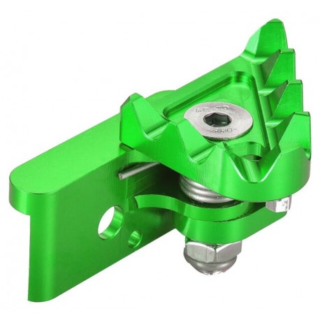 Recambio puntera pivotante pedal freno extrem CNC verde