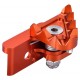 Recambio puntera pivotante pedal freno extrem CNC naranja