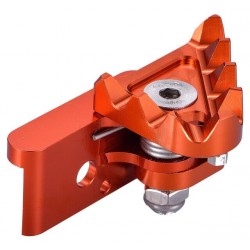 Recambio puntera pivotante pedal freno extrem CNC naranja