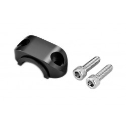 Abrazadera superior soporte maneta con goma Vparts negro