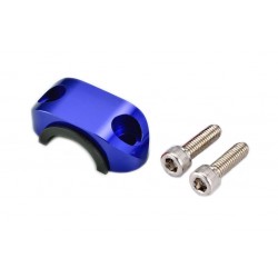 Abrazadera superior soporte maneta con goma Vparts azul