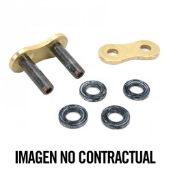 Enganche de cadena DID tipo Remache 530VM oro/negra
