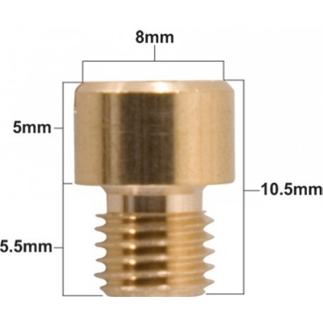 Chiclé de alta Prox 140 para Mikuni VM11/22 SERIES