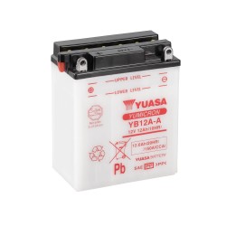 Batería Yuasa YB12A-A Combipack (con electrolito)