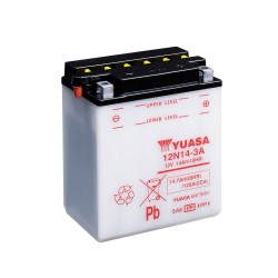 Batería Yuasa 12N14-3A Combipack (con electrolito)