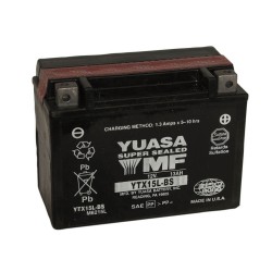 Batería Yuasa YTX15L-BS Combipack (con electrolito)