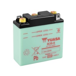 Batería Yuasa B39-6 Dry charged (sin electrolito)