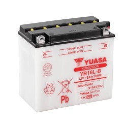 Batería Yuasa YB16L-B Combipack (con electrolito)