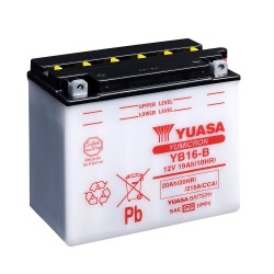 Batería Yuasa YB16-B Combipack (con electrolito)