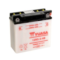 Batería Yuasa 12N5.5-4B Dry charged (sin electrolito)