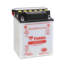Batería Yuasa YB14A-A1 Dry charged (sin electrolito)