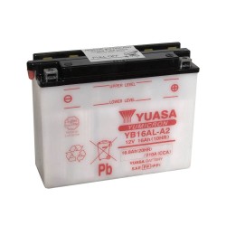 Batería Yuasa YB16AL-A2 Dry charged (sin electrolito)