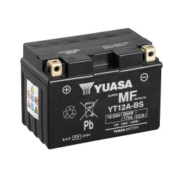 Batería Yuasa YT12A-BS Combipack (con electrolito)