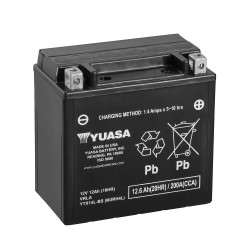Batería Yuasa YTX14L-BS Combipack (con electrolito)