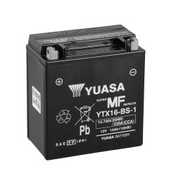 Batería Yuasa YTX16-BS-1 Combipack (con electrolito)