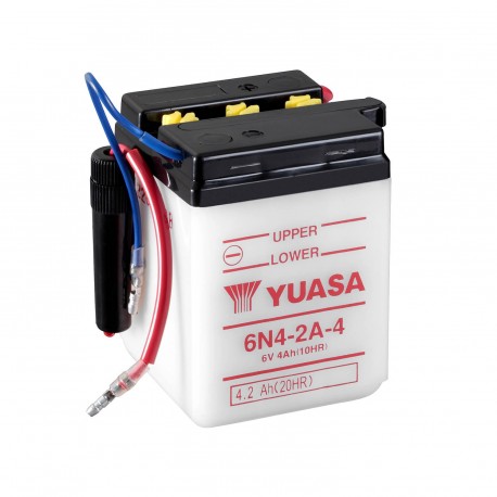 Batería Yuasa 6N2-2A-4 Dry charged (sin electrolito)