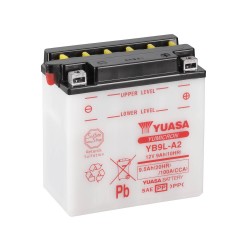 Batería Yuasa YB9L-A2 Combipack (con electrolito)