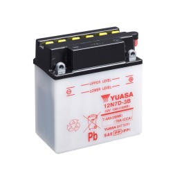 Batería Yuasa 12N7D-3B Combipack (con electrolito)