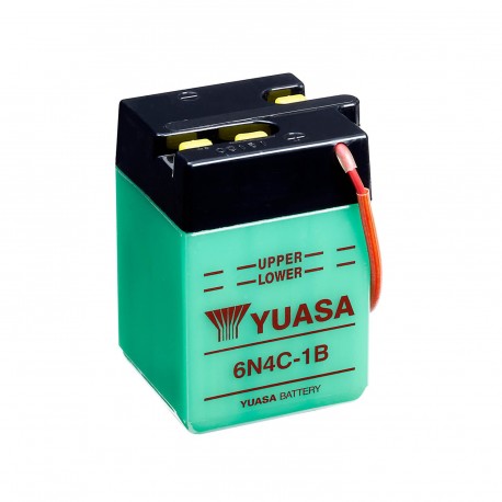 Batería Yuasa 6N4C-1B Dry charged (sin electrolito)