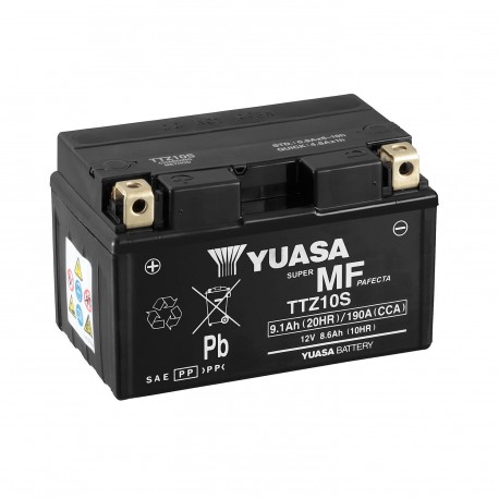 Batería Yuasa TTZ10S Combipack (con electrolito)